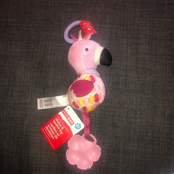 Skip Hop Other - NWT Flamingo Teething & Chime Toy 🦩